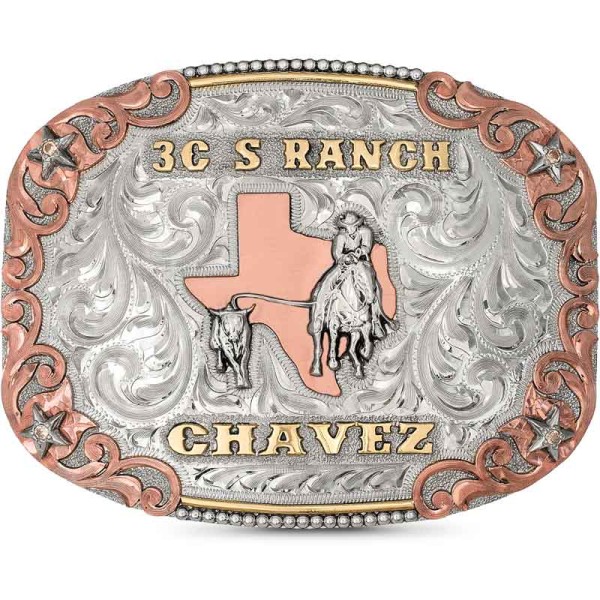Hebilla Personalizada Amarillo